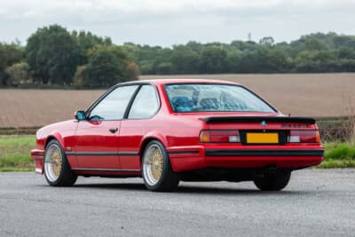 5万5125ポンド（邦貨換算約1147万円）で落札されたBMW「635CSi」（C）iconicauctioneers