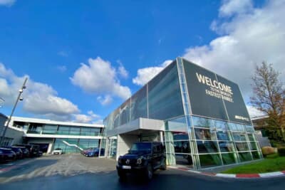 AMGのメディアイベントに到着しました