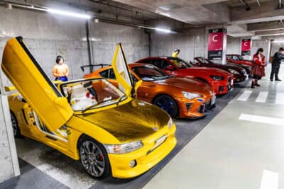 基本的には国産車が多いが、輸入車もチラホラ見かけた