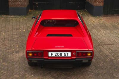 5万7500ユーロ（邦貨換算約1030万円）で落札されたフェラーリ「208GT4」（C）Bonhams