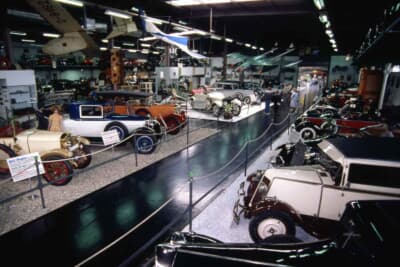 ヴィンテージモデルを集めた管内