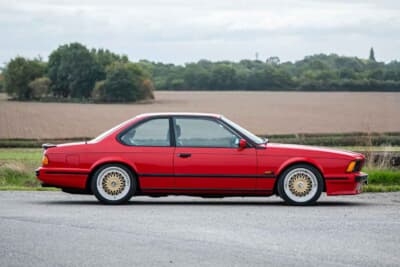 5万5125ポンド（邦貨換算約1147万円）で落札されたBMW「635CSi」（C）iconicauctioneers