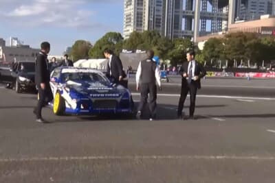 高市早苗首相は2025年初頭に、D1グランプリ最終戦・東京台場に来賓として姿を見せた