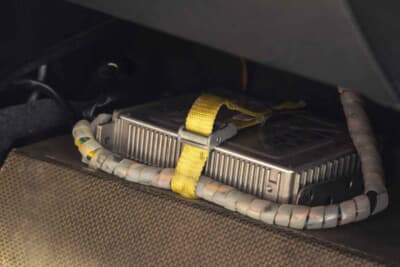 14万9500ユーロ（邦貨換算約2670万円）で落札されたランチア「デルタHFインテグラーレ ムレット・ストラダーレ」（C）Bonhams