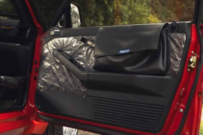 14万9500ユーロ（邦貨換算約2670万円）で落札されたランチア「デルタHFインテグラーレ ムレット・ストラダーレ」（C）Bonhams