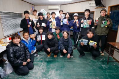 学生クラスの表彰式