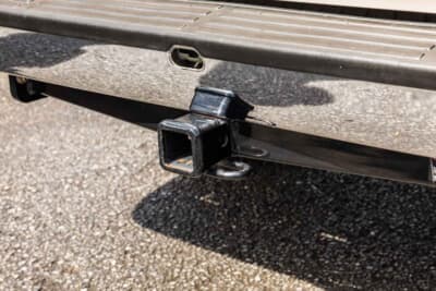 トヨタ 4ランナー:リアにはヒッチメンバーを装着