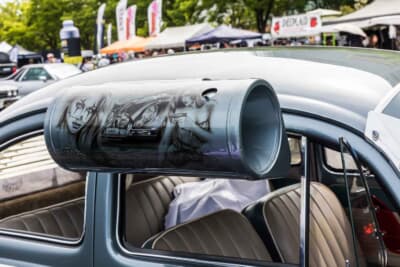 フォルクスワーゲン ビートル:スワンプクーラーと呼ばれる初期の熱交換型クーラー