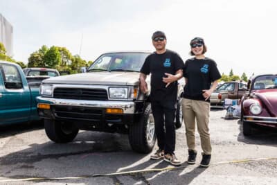 トヨタ 4ランナーとオーナーの“ヒデ”さん