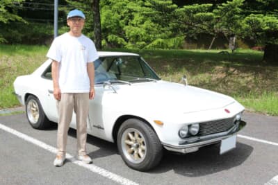 日産 シルビア：「FMMは宇都宮ロマンチック村時代から参加しており、自宅からも近く、知り合いも参加しているため定期的に来ています」と伊藤さん
