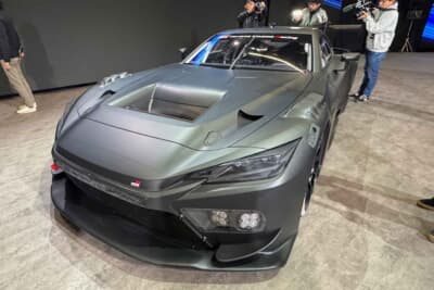 トヨタ GR GT3:まだ工事途中という雰囲気のなかで行われた、フルオープンなお披露目がとにかくワクワクいたしましたわ!