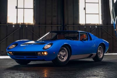 129万8750英ポンド（邦貨換算約2億6900万円）で落札されたランボルギーニ「P400ミウラ」（C）Courtesy of RM Sotheby's