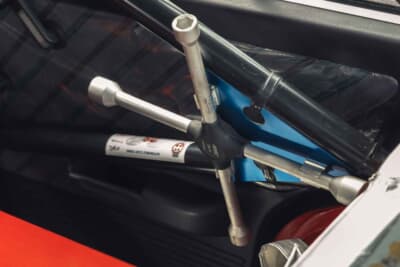 14万9500ユーロ（邦貨換算約2670万円）で落札されたランチア「デルタHFインテグラーレ ムレット・ストラダーレ」（C）Bonhams