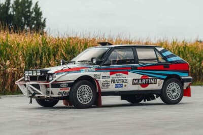 27万250ユーロ(邦貨換算約4760万円)で落札されたランチア「デルタHF インテグラーレ 8V マルティーニ ランチア ワークス サファリ Gr.A」(C)Courtesy of Broad Arrow