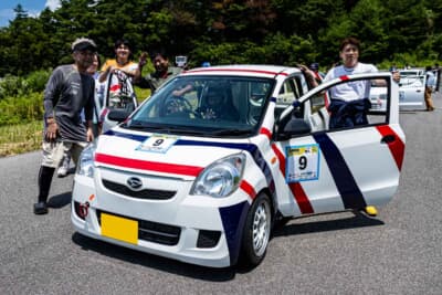 ダイハツ ミラ：予選は20番手と最後尾に近かった。決勝で10もポジションを上げたのは大健闘といえる