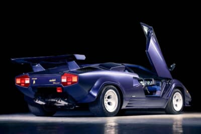 62万3750英ポンド（邦貨換算約1億2475万円）で落札されたランボルギーニ「カウンタック5000クアトロヴァルヴォレ」（C）Courtesy of RM Sotheby's