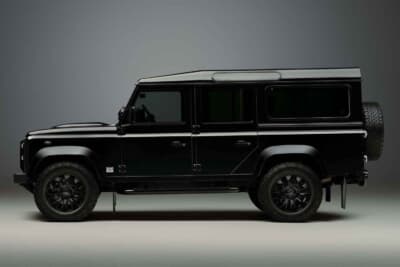 クラシック・ディフェンダーV8：OCTA BLACKで採用カラーのナルヴィック・ブラック