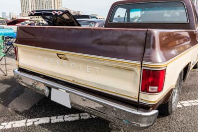 シボレーC10ピックアップ:オリジナルペイントでボディの状態も良い