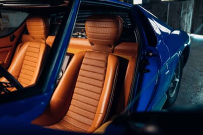 129万8750英ポンド（邦貨換算約2億6900万円）で落札されたランボルギーニ「P400ミウラ」（C）Courtesy of RM Sotheby's