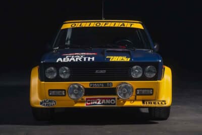 32万ユーロ〜38万ユーロ（邦貨換算約5620万円〜約6670万円）で現在も販売中のフィアット「131アバルト ラリー」（C）Courtesy of Broad Arrow