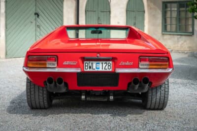 11万5000ユーロ（邦貨換算約2040万円）で落札されたデ・トマソ「パンテーラ」（C）Bonhams