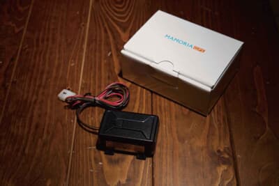 その他パーツもラインアップ：MAMORIA GPS MC-8（自動車専用GPS）