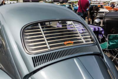 フォルクスワーゲン ビートル:基本的なスタイルが完成したのは2017年で、その年のホットロッドカスタムショーで『Best '50s』という賞をいただいたようだ