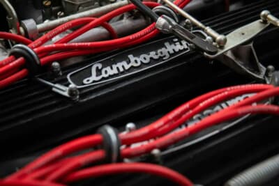 13万2750ポンド（邦貨換算約2761万円）で落札されたランボルギーニ「エスパーダS2」（C）iconicauctioneers