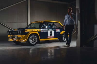 32万ユーロ〜38万ユーロ（邦貨換算約5620万円〜約6670万円）で現在も販売中のフィアット「131アバルト ラリー」（C）Courtesy of Broad Arrow