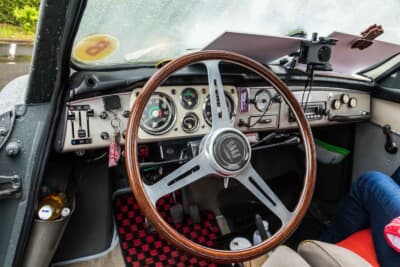 サーブ 96:スポーティなインパネまわり