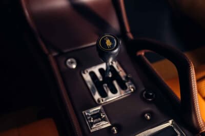 129万8750英ポンド（邦貨換算約2億6900万円）で落札されたランボルギーニ「P400ミウラ」（C）Courtesy of RM Sotheby's