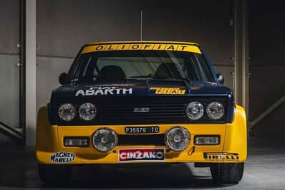 32万ユーロ〜38万ユーロ（邦貨換算約5620万円〜約6670万円）で現在も販売中のフィアット「131アバルト ラリー」（C）Courtesy of Broad Arrow