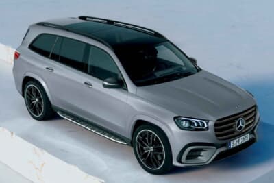 Mercedes-Benz GLS 450 d 4MATIC Night Edition(ISG):伸びやかな体躯と力強いフロントエンドで存在感溢れるダイナミックな佇まい