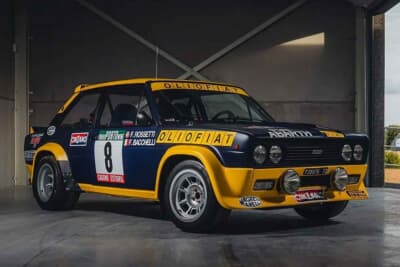 32万ユーロ〜38万ユーロ（邦貨換算約5620万円〜約6670万円）で現在も販売中のフィアット「131アバルト ラリー」（C）Courtesy of Broad Arrow