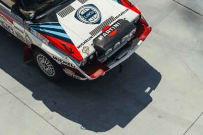 27万250ユーロ(邦貨換算約4760万円)で落札されたランチア「デルタHF インテグラーレ 8V マルティーニ ランチア ワークス サファリ Gr.A」(C)Courtesy of Broad Arrow