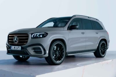 Mercedes-Benz GLS 450 d 4MATIC Night Edition(ISG):装着ホイールは従来の標準サイズ20インチから23インチにまで3インチアップを果たした