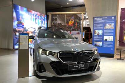 ボブスレーをはじめ、ドイツのスキー協会にBMWはi5 M60を提供しています