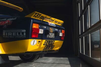 32万ユーロ〜38万ユーロ（邦貨換算約5620万円〜約6670万円）で現在も販売中のフィアット「131アバルト ラリー」（C）Courtesy of Broad Arrow