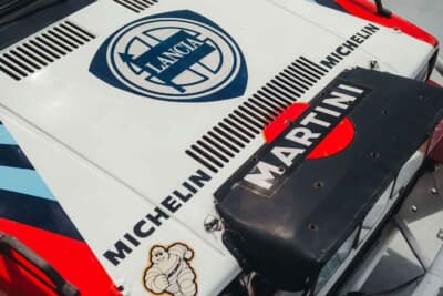 27万250ユーロ(邦貨換算約4760万円)で落札されたランチア「デルタHF インテグラーレ 8V マルティーニ ランチア ワークス サファリ Gr.A」(C)Courtesy of Broad Arrow