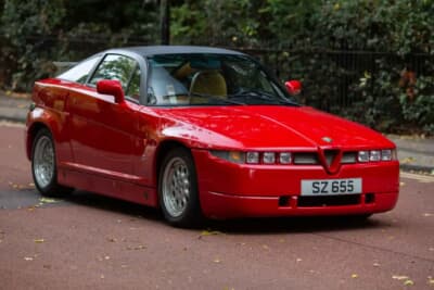 6万5250ポンド（邦貨換算約1318万円）で落札されたアルファ ロメオ「SZ」（C）iconicauctioneers