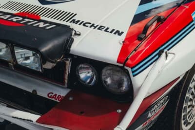 27万250ユーロ(邦貨換算約4760万円)で落札されたランチア「デルタHF インテグラーレ 8V マルティーニ ランチア ワークス サファリ Gr.A」(C)Courtesy of Broad Arrow