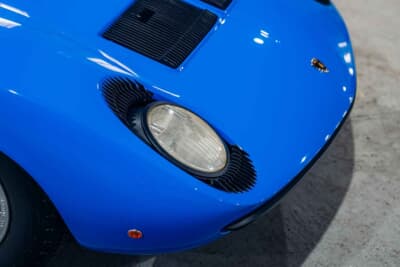 129万8750英ポンド（邦貨換算約2億6900万円）で落札されたランボルギーニ「P400ミウラ」（C）Courtesy of RM Sotheby's