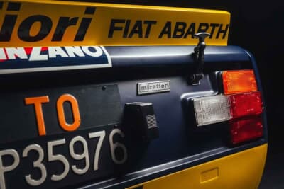 32万ユーロ〜38万ユーロ（邦貨換算約5620万円〜約6670万円）で現在も販売中のフィアット「131アバルト ラリー」（C）Courtesy of Broad Arrow