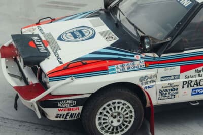 27万250ユーロ(邦貨換算約4760万円)で落札されたランチア「デルタHF インテグラーレ 8V マルティーニ ランチア ワークス サファリ Gr.A」(C)Courtesy of Broad Arrow