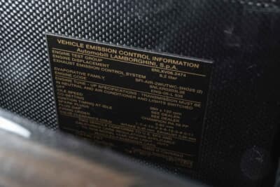 65万1875ドル（邦貨換算約1億78万円）で落札されたランボルギーニ「ムルシエラゴロードスター」（C）Courtesy of RM Sotheby's