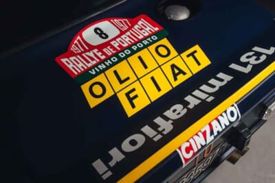 32万ユーロ〜38万ユーロ（邦貨換算約5620万円〜約6670万円）で現在も販売中のフィアット「131アバルト ラリー」（C）Courtesy of Broad Arrow