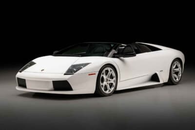 65万1875ドル（邦貨換算約1億78万円）で落札されたランボルギーニ「ムルシエラゴロードスター」（C）Courtesy of RM Sotheby's