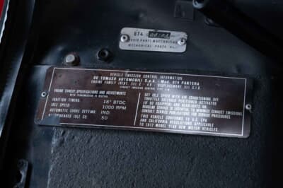 11万5000ユーロ（邦貨換算約2040万円）で落札されたデ・トマソ「パンテーラ」（C）Bonhams