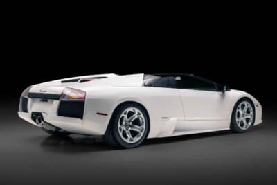 65万1875ドル（邦貨換算約1億78万円）で落札されたランボルギーニ「ムルシエラゴロードスター」（C）Courtesy of RM Sotheby's