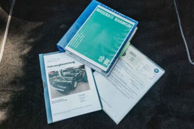 16万1000ユーロ（邦貨換算約2830万円）で落札されたマセラティ「カムシン」（C）Courtesy of Broad Arrow